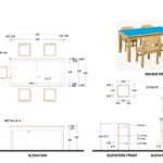 2D Product Drawing for Furniture Production-impreshow